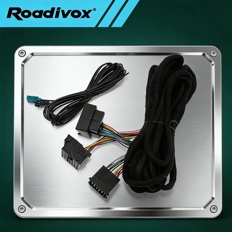 17pin 40 Pin Android Head Unit To Radio Fakra Antenna Power 6M Extension Wiring Harness For BMW X5 M3 M5 E46 E38 E39 E53