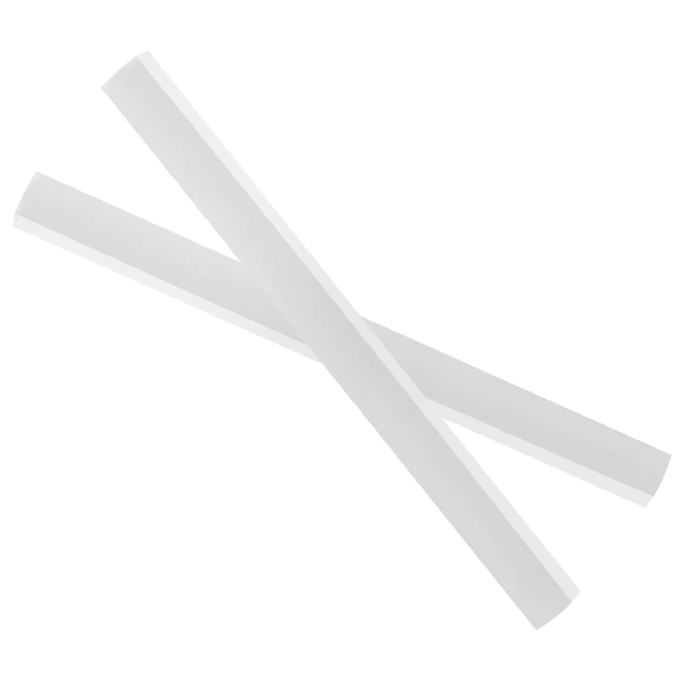 

2 Pcs Replacement Strips for Dustpan Edge Rubber Parts Garbage Accessories Grey