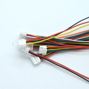 10pcs micro jst gh 1.25 2p 3p 4p 5p 6pinピッチ1.25mmワイヤーケーブル付き男性プラグコネクタ150mmコネクタ28awg 10ベストセールス25ピンコネクタ-2