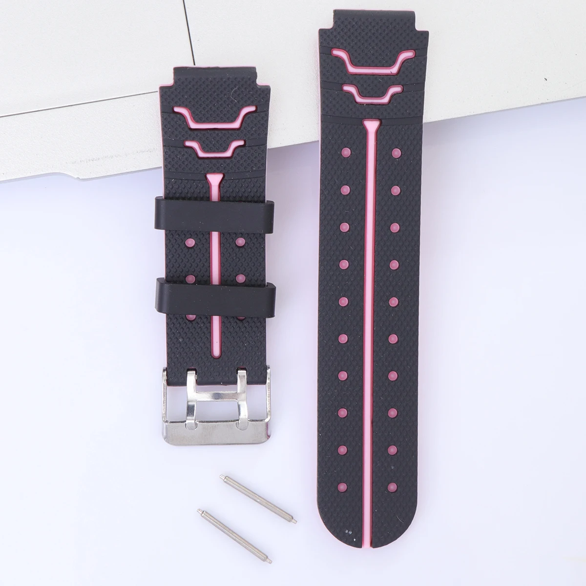 

2Pcs SiliconeWatchb ComfortableChildrenWatchstrap ReplacementStrap Watch Strap KidsPhoneWatchB DurableAccessories