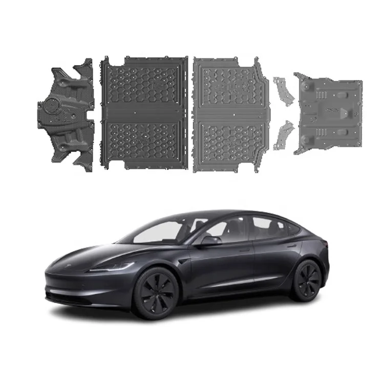 

Battery Cover Fit Car Bottom 4x4 Vehicle Engine Guard Exterior Chassis Guard Underbody Protection Skid Plates For Model 3