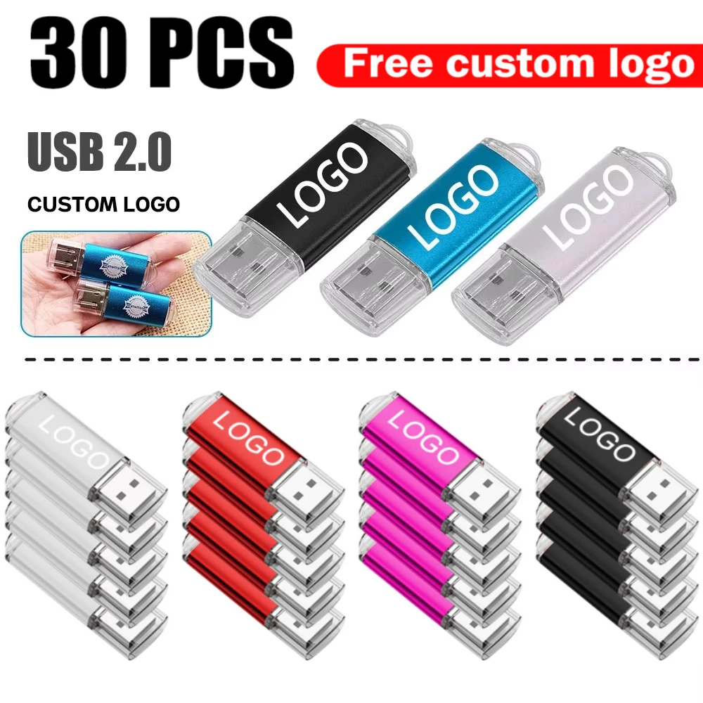

30PCS USB2.0 High Speed Usb Stick 2. 0 memoria stick memory Flash Drive Pendrive Flash Drive Pen Drive 4GB 8GB 16GB 32GB 64GB