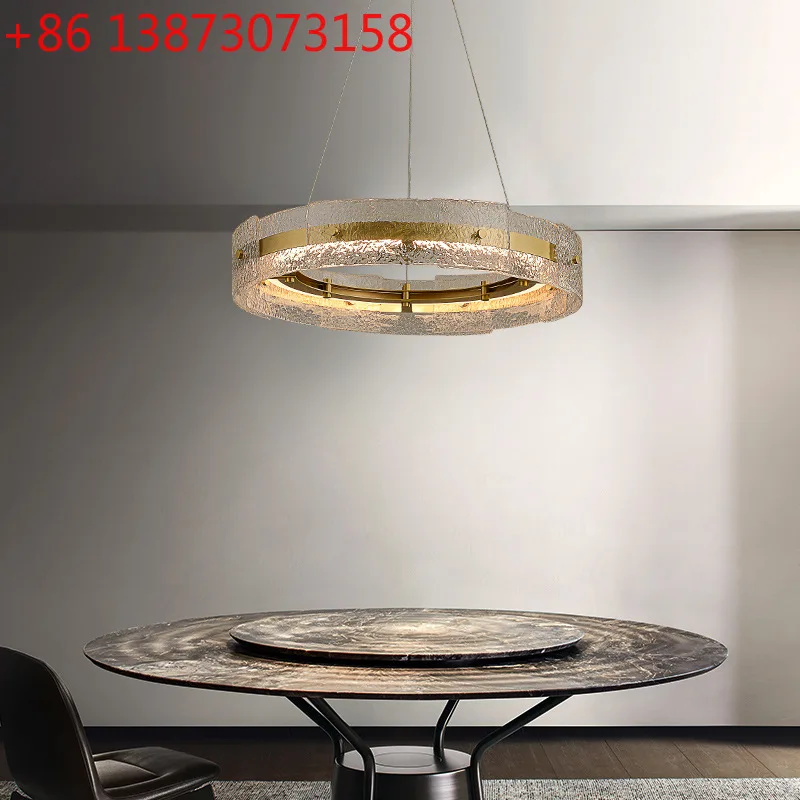 

Designer Modern Chinese Living Room Chandelier Light Luxury All CopperBedroom Light Creative High-end New Chinese Tea Room Light