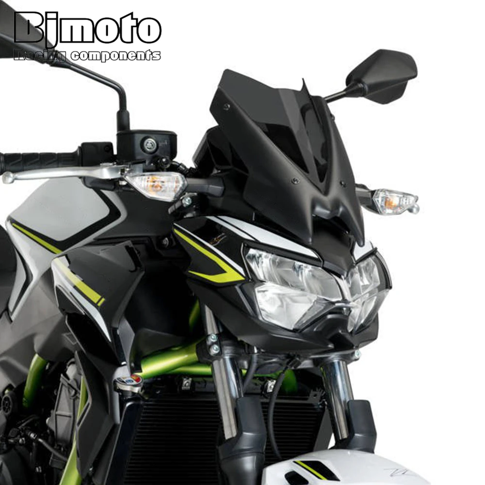 Z900 2024 Z 900 Motorcycle Street Bike Wind Screen Deflectors For Kawasaki Z900 2017-2010 2021 2022 2023 Windshield Windscreen