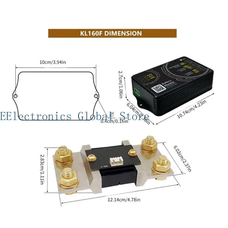 462B Tester batteria precisione precisione Coulomb Counter Tester