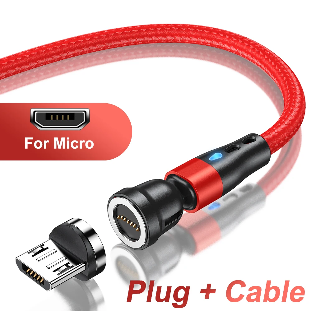 AUFU 7Pin 5A Magnetische Typ C Kabel Für Xiaomi POCO Redmi Magnet Schnelle Lade Draht Für iPhone iPad Samsung Micro USB Daten kabel