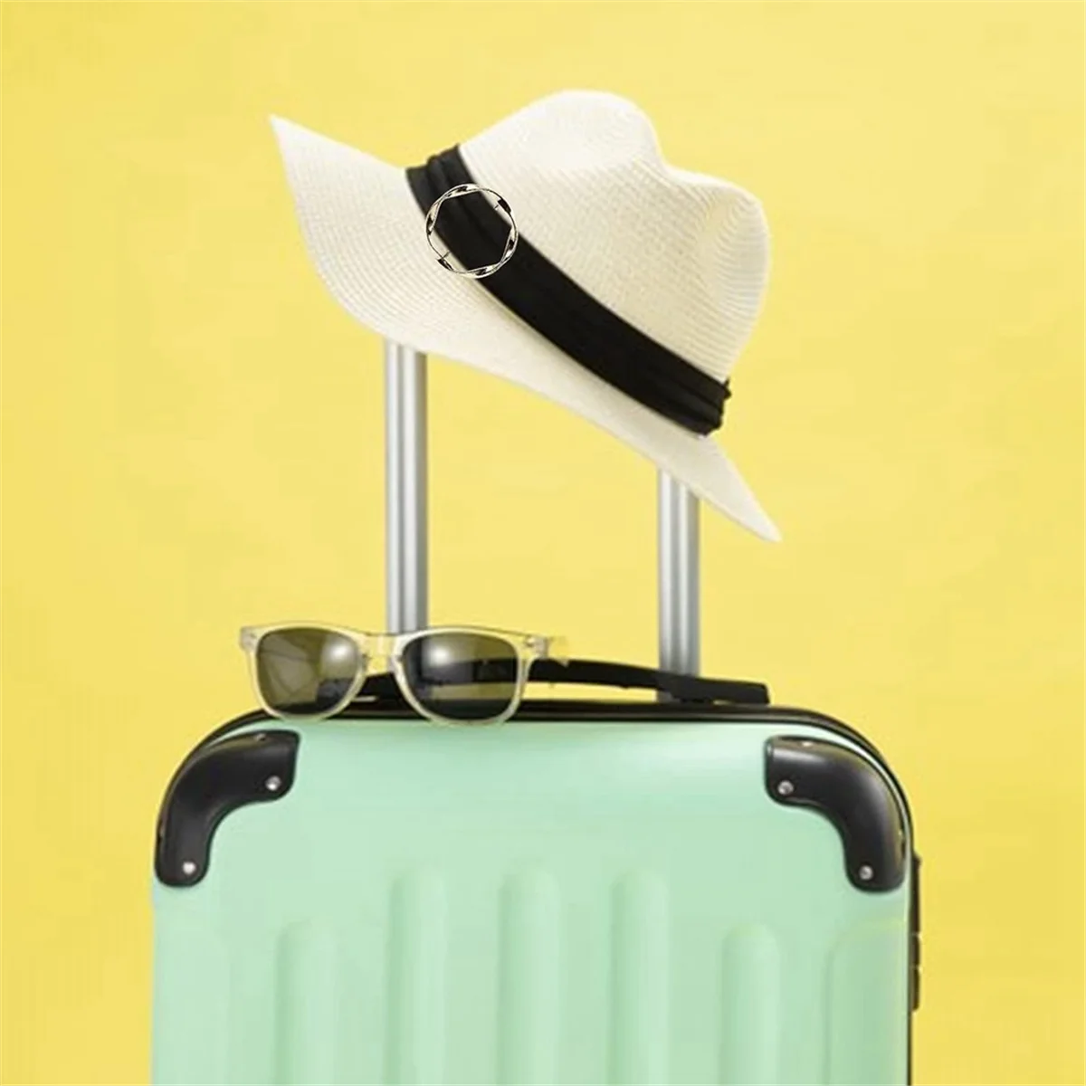 A24P 6Pcs Scarf Ring Clip T Shirt Tie Clips for Women Metal Tshirt Waist Tightener Clip Buckle Clothing Ring Clip Accessories