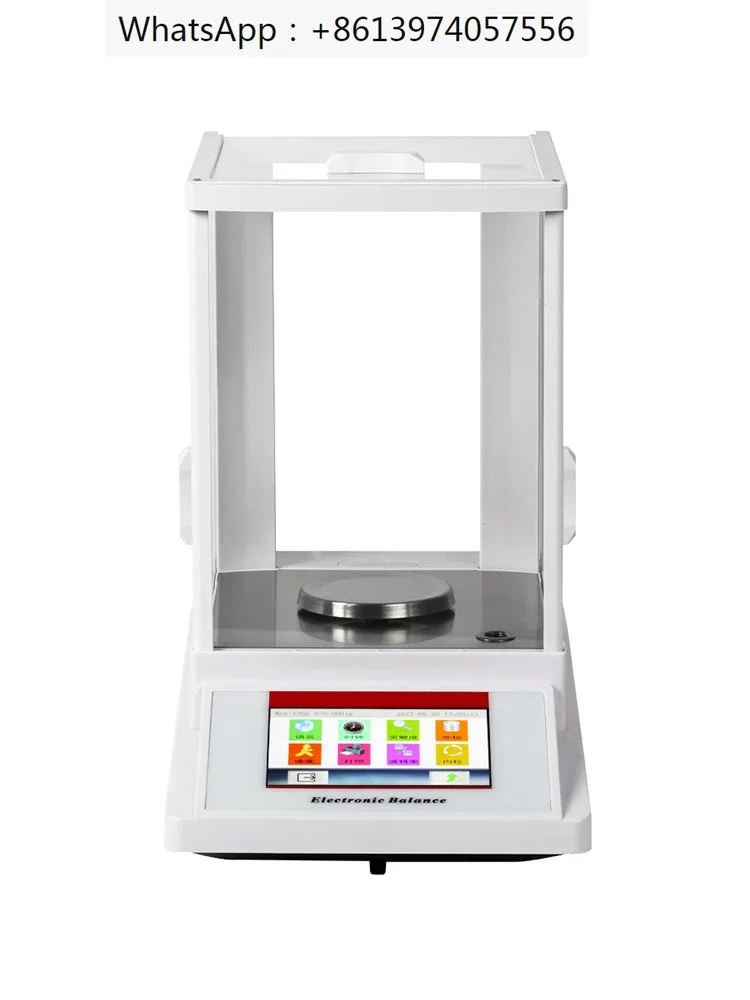 Precision electronic analytical balances are 1/100 mg milligram electron scales with high accuracy