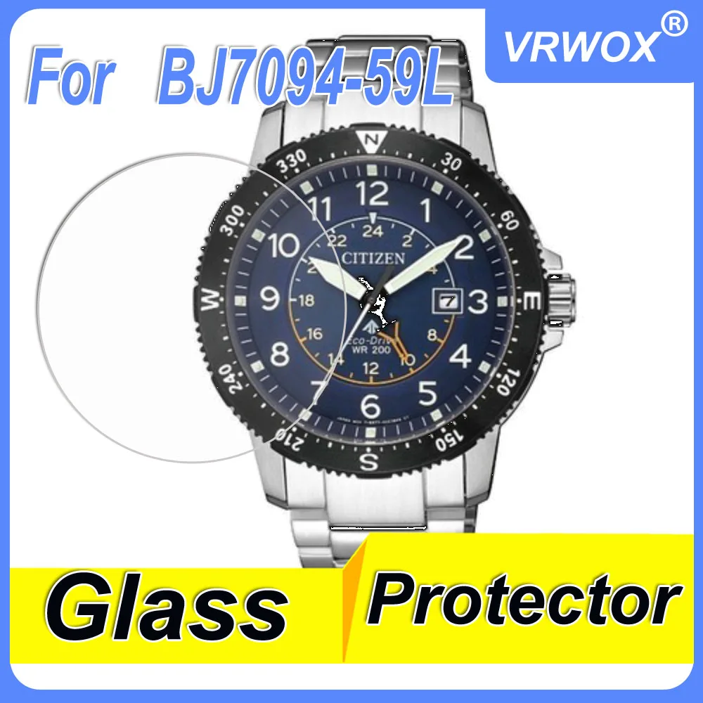 3Pcs Tempered Glass For Citizen BJ7094-59L BJ7136-00E   BJ7138-04E BJ7007-02L  BJ7071-54E Watch Screen Protective