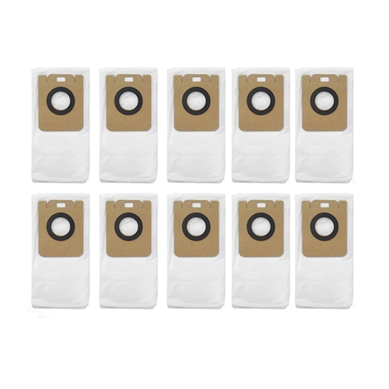 A01V-20Pcs ถุงเก็บฝุ่นสําหรับ Xiaomi Dreame Bot D10 Plus RLS3D เครื่องดูดฝุ่นอุปกรณ์เสริม
