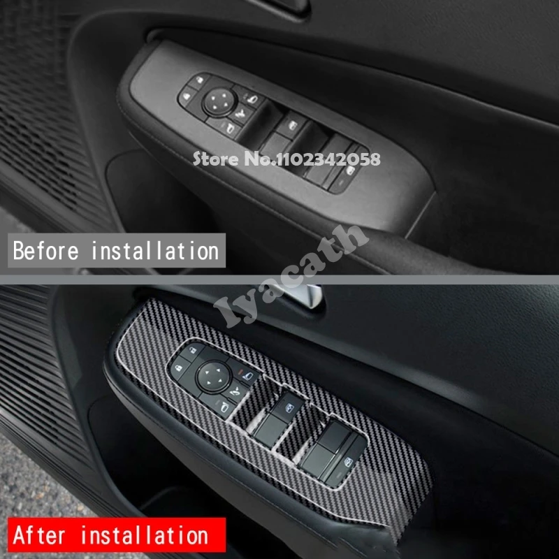RHD For Nissan Note E13 2020 2021 2022 ABS  door armrest window lift button switch cover glass control panle trim accessoires