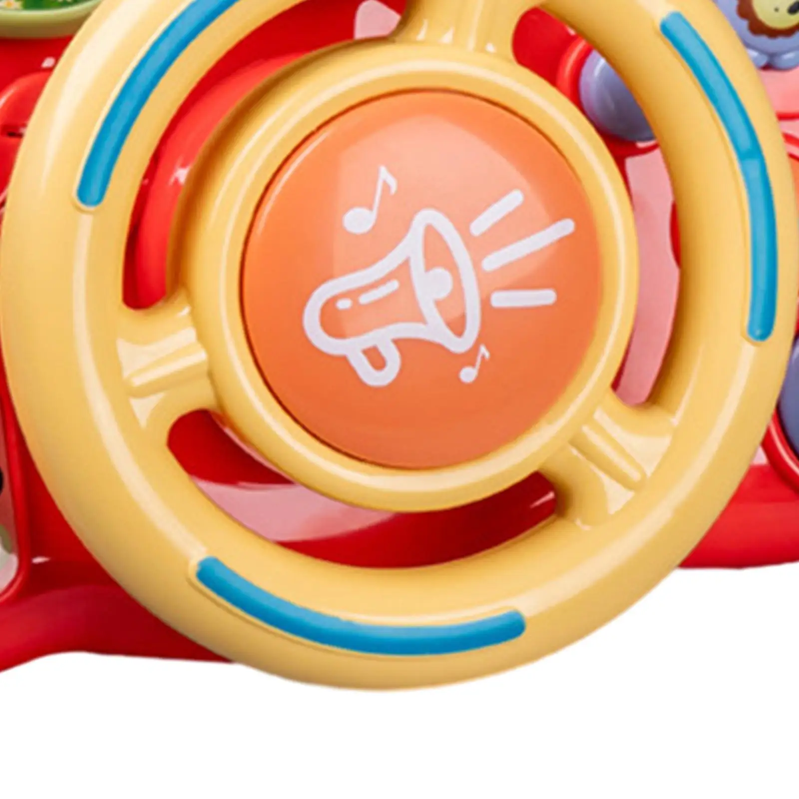 Steering wheel toy, educational music toy, car toy, portable interactive