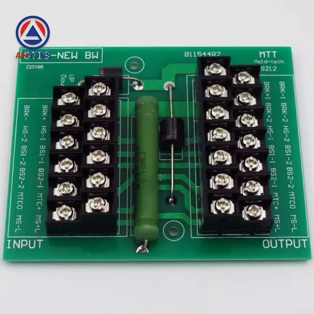 OTIS-NEW BW B11544R2 OTIS SWEET Elevator Brake Terminal PCB Board Ansons Elevator Spare Parts