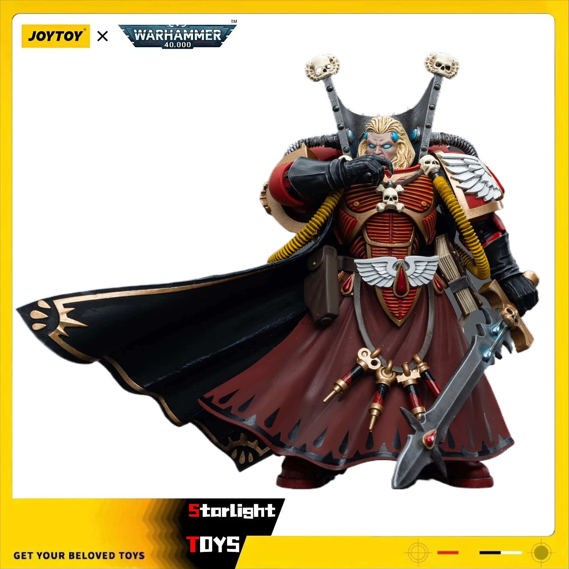 【Pre Sale】JOYTOY Warhammer 40K Blood Angels Mephiston 1/18 Action Figure Toys view 6