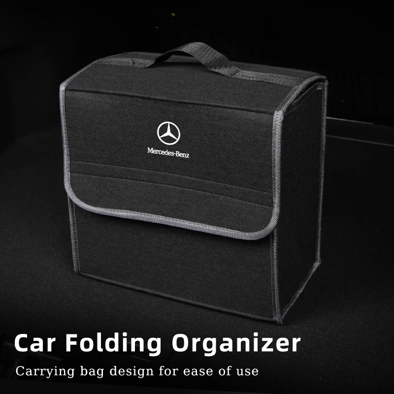 Car Accessories Storage Bag Travel Organizer Box For Mercedes Benz AMG W204 W205 W203 W211 W212 W213 W201 W210 W124 W126 W140 W1