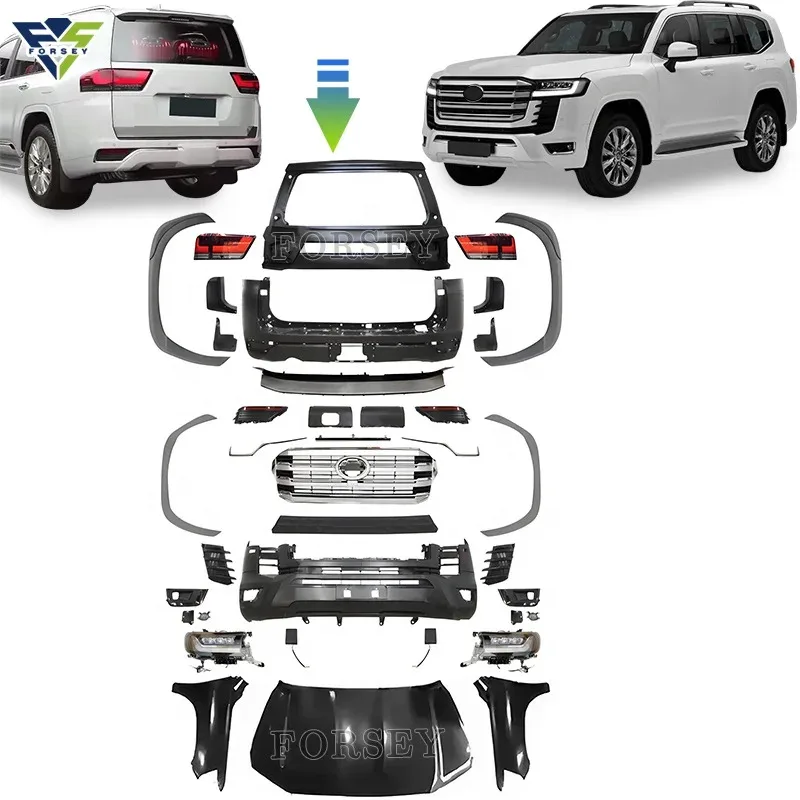 

2022 Upgr LC300 Car Bodykit Accessories with Headlamp and Rearlamp 2016-2020 Land Cruiser LC200 New Condition