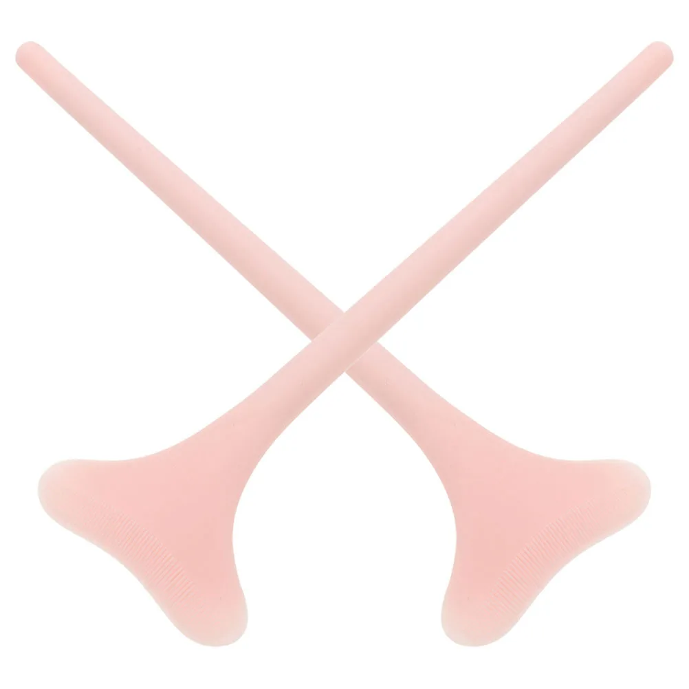 2 個のアイメイクツール多機能アイライナーガイドステンシルフード付き目用マスカラシールドアプリケーターガード均一なシャドウ