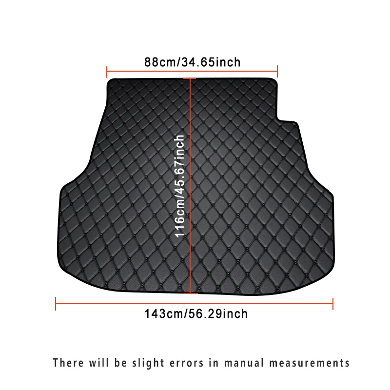 Car Trunk Mats Fit For Hyundai For Equus 2013 2012 2011 2010 2009 Rear Trunk Liner Cargo Foot Pads Accessories Products Parts