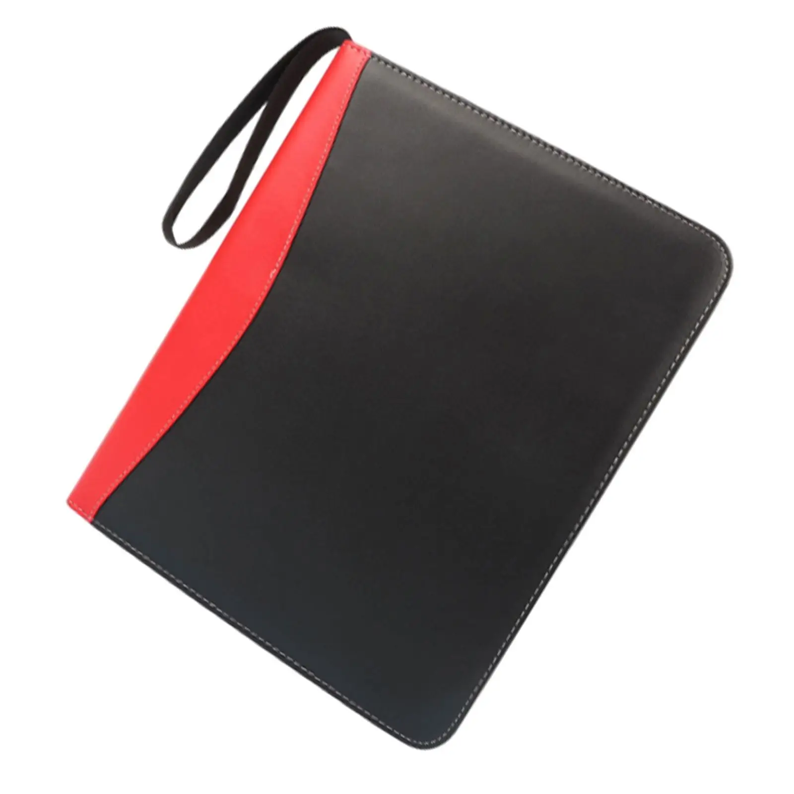 Double Sided Sports Cards Folder Binder for Trading Picture Collection Album PVC Waterproof 9 Pocket Zip Storage Photo Case
