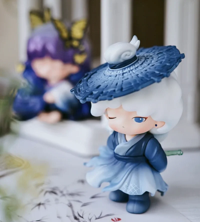 YUMO Chinesische mythologische Figur zum Sammeln, Blindbox, trendiges Spielzeug, Display, Geschenk für Mädchen, versteckte Ausgabe, nationaler Stil