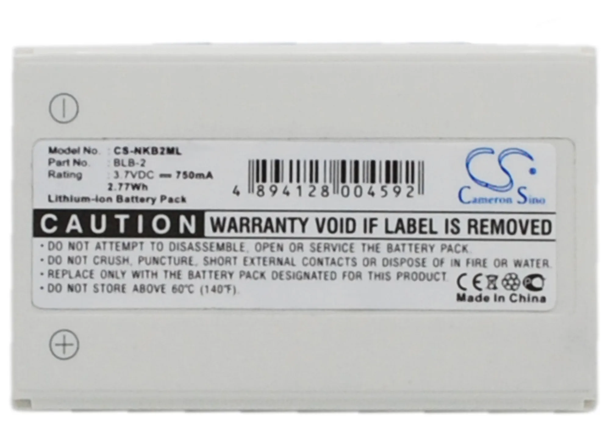 

CS Cameron Sino Kerui New 750mAh Replacement Battery for 0 HD7000, 2 DV920, DC300, DC500, DC500T, DC-500T, DC600, DV500, DV50