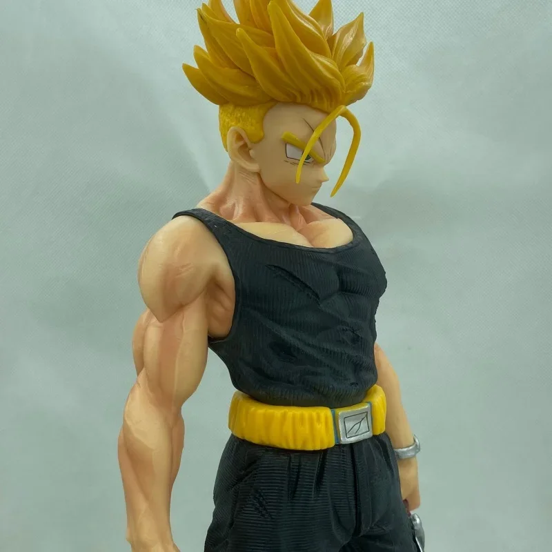 44cm Dragon Ball Gk Temple Tl Tranx Super Saiyan Super Large Anime modello in Pvc statua modello ciondolo regalo fatto a mano