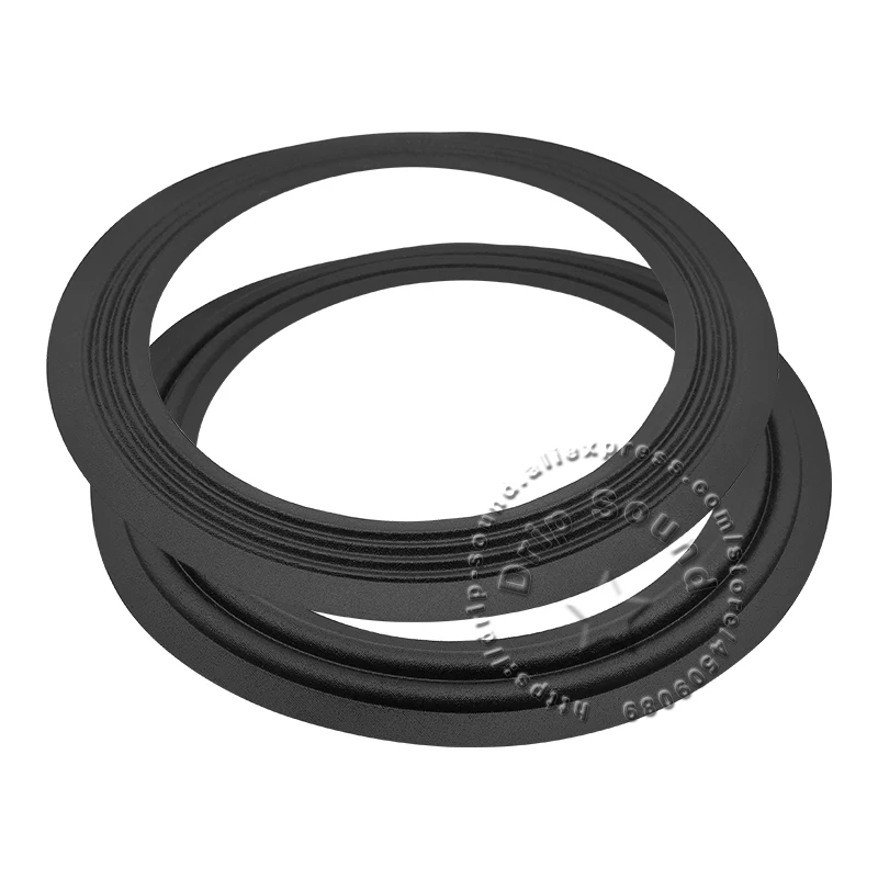 2 قطعة 10 "بوصة 2-حلقة/4 حلقة المتكلم القماش مطوية حافة مكبر الصوت مكبر الصوت إصلاح الجانب الدائرة المحيطة استبدال أجزاء # أسود