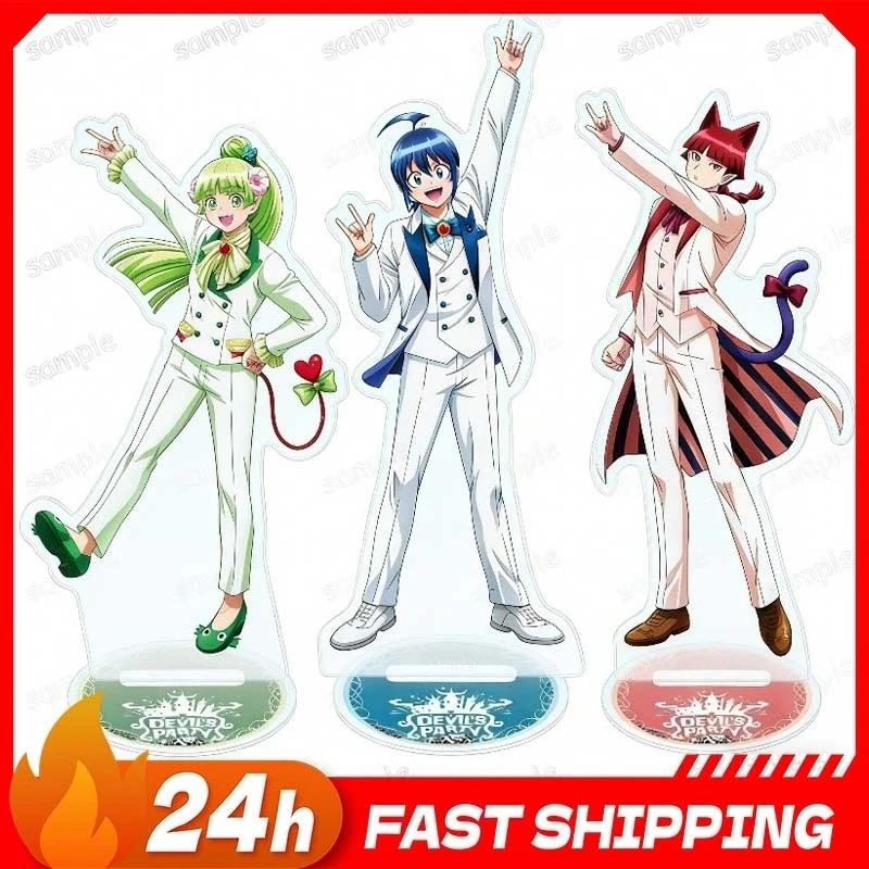

Welcome To Demon School! Iruma-kun DEVIL'S PARTY Ver. Opera Acg Stand Alice Asmodeus Standing Plate Clara Valac Ornamnets Toys