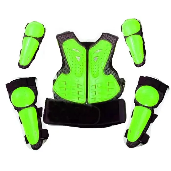 New popular children's motorcycle armor, bicycle chest protector, anti fall children's vest, balance bike armor suit