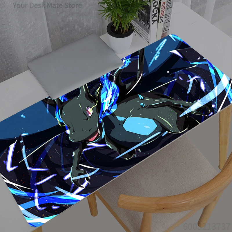 

XXL Mouse Pad Durable Anime Pokemon Pikachu Gamer Computer Mousepad New Gaming Accessories Tablet Varmilo Keyboard Mausepad