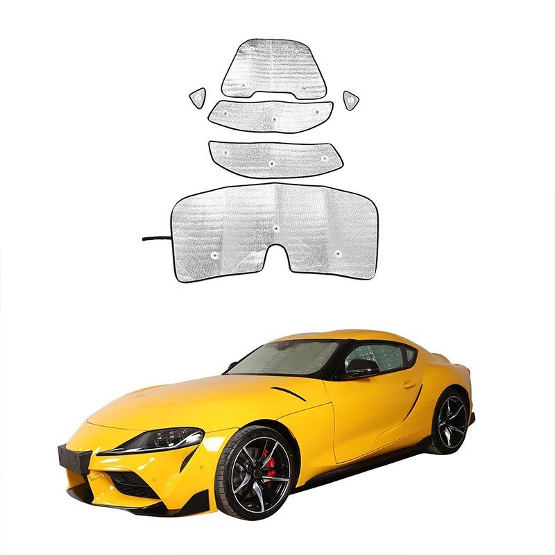 

Car Front Windscreen Cover Auto Windshield Snow Sun Shade Waterproof Protector Cover For Toyota Supra 2019-2022 Auto Accessories