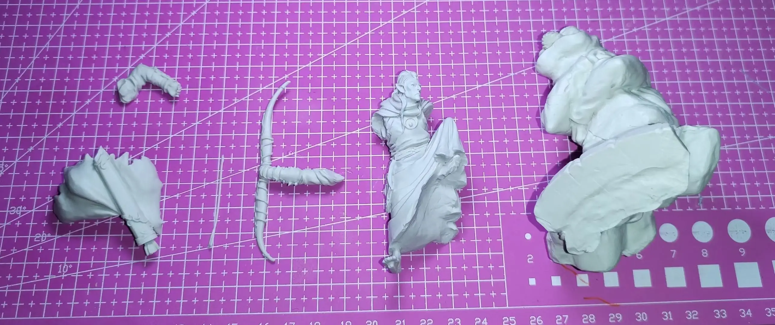 1/24 Resin Model Figuur Gk, Ongemonteerd En Ongeverfd Kit