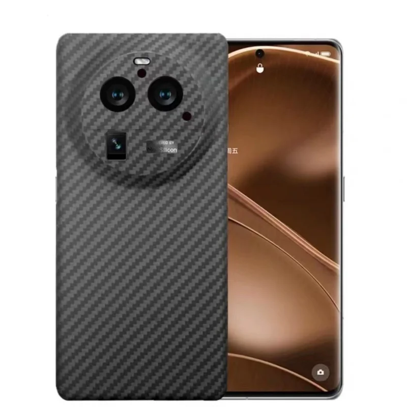 Carbon Fiber Case For OPPO Find X6 Pro Case Aramid Fiber Cover for OPPO Find X6 Ultra-Thin Phone Accessories