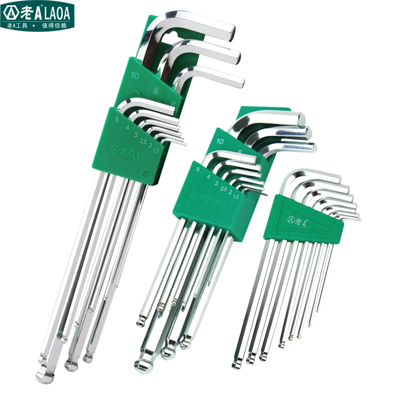 Tuổi Một S2 9 Allen Ổ Cắm Cờ Lê Đầu Bộ Tua Vít Phù Hợp Trong Vòng Sáu Bên Mini Cờ Lê Kéo Dài Thời Gian