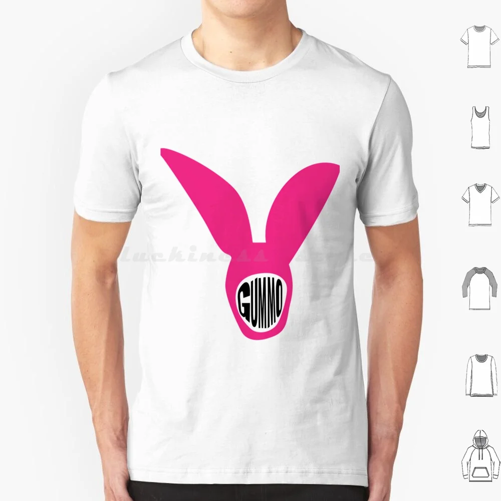 هدايا للرجال Gummo الوردي الأرنب الصبي هدايا لعيد الميلاد تي شيرت كبير الحجم 100% القطن Gummo الوئام Korine Korine الأرنب الصبي