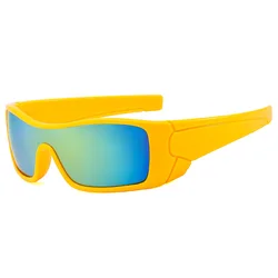 Hot Sale Men's Y2K Futuristic Sports Cycling and Driving High-end Sunglasses without logo
