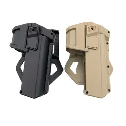 Tactical Movable Holster for G 17 Gl17 Holster Hunting Waist Pistol Holster Movable Holster with Flashlight/Laser Mounted