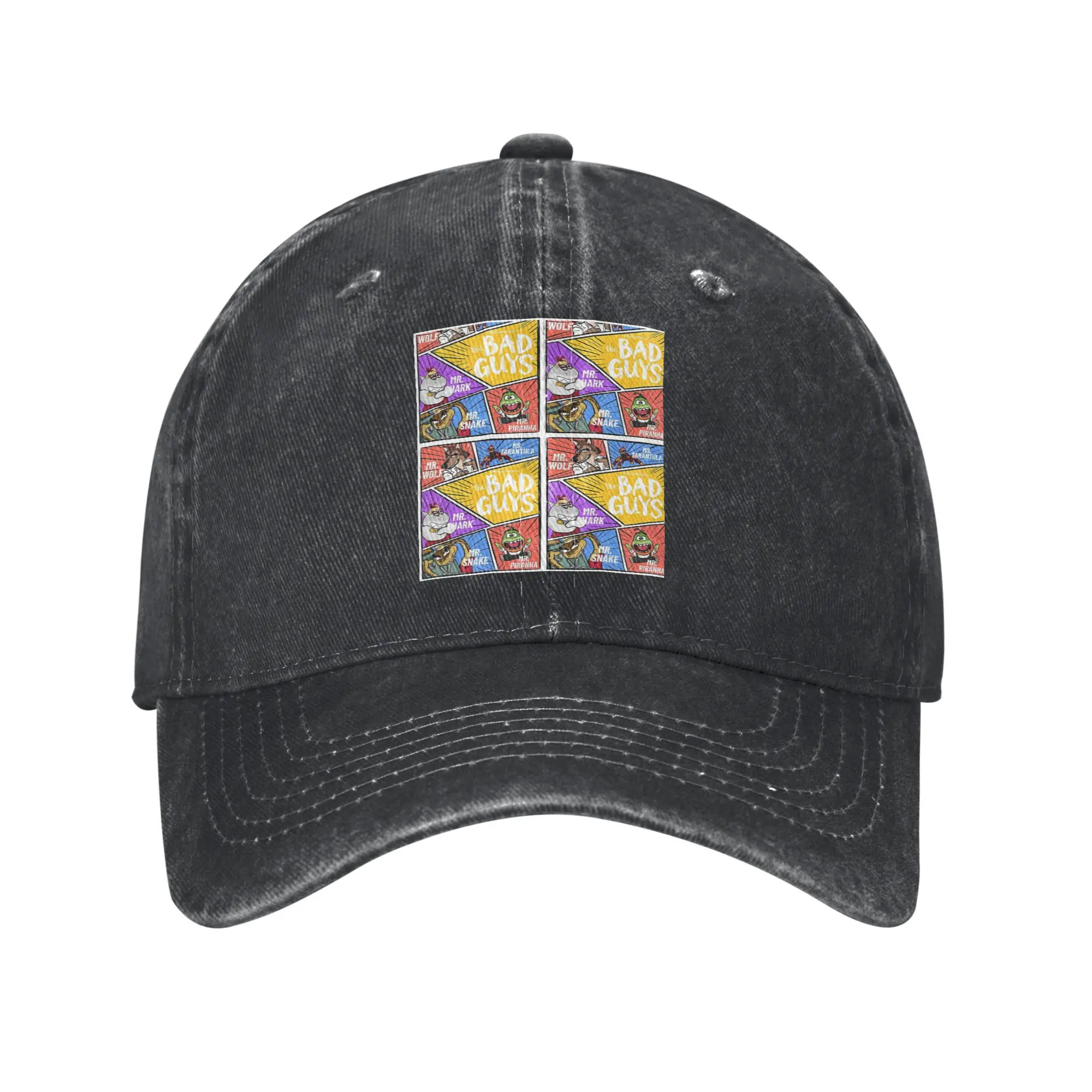 The Bad Guys Cute Fashion Baseball Cap  Stylish Caps For Men Daily Wear Caps For Men