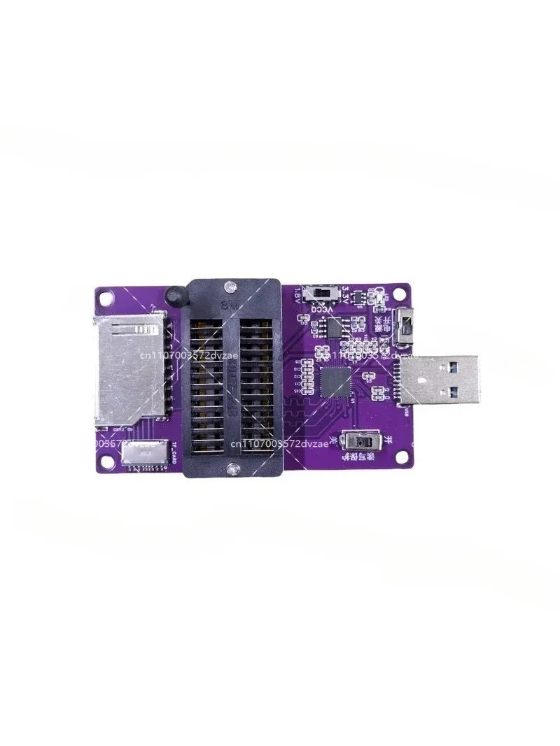 RT809H Programmer Dedicated EMMC Socket Multifunctional USB 3.0 Mirrored Read-write Board, Supporting EMMC and EMCP
