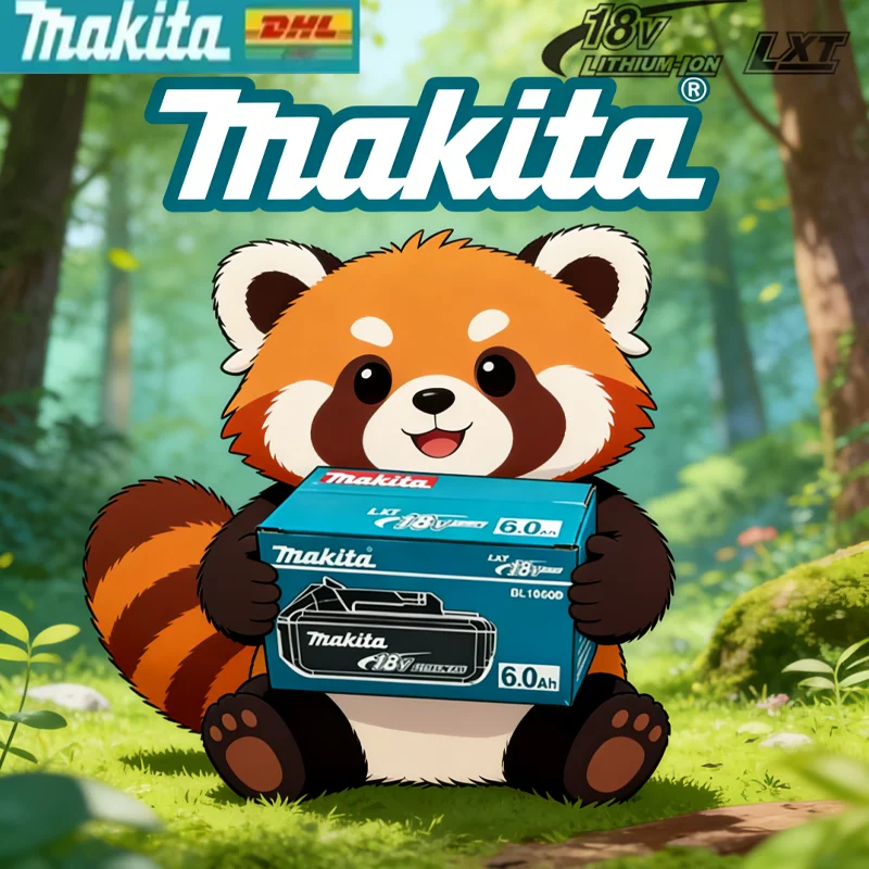 

Makita18Voriginal tool battery, BL1860 BL1850 6.0AH 6000mAh Compatible with 18V electric drills, chainsaws, and angle grinders