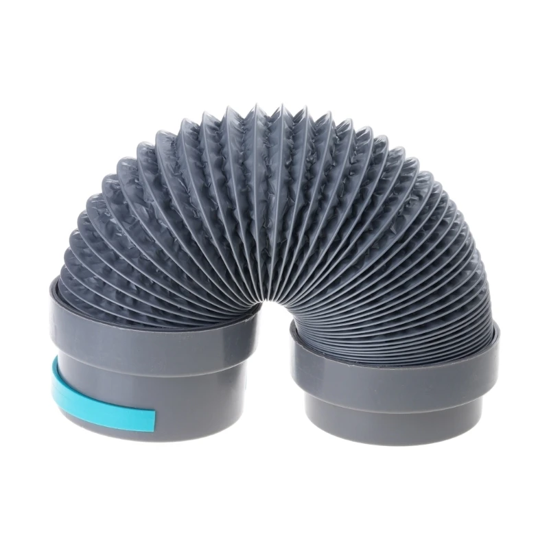 

User Friendly Dryer Vent Adapters with Push Rubber Rings Bathroom Exhaust Hose 150cm for Fast Secure Connection 448A