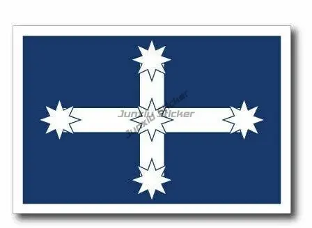 Aussie Eureka Flag, vinyl sticker car Bumper Window Phone Trunk Guitar Cover scratches Exterior Decor