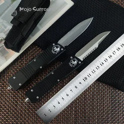 CT Knives Damascus Blade Combat Micro Trodon Tech Knife Mirror Blade D/E Double Edge EDC Self Defense Tactical Pocketknives A11