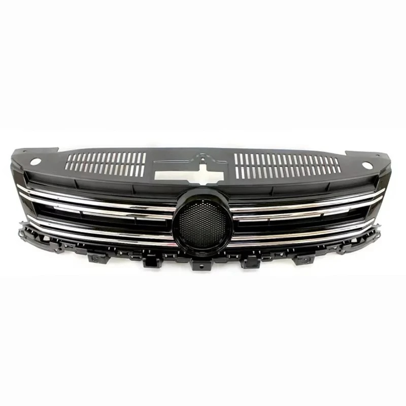 

High-Quality ABS Chromed Front Bumper Mesh Grille For VW Tiguan 2012 Racing Car Styling