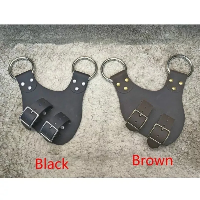 Medieval Renaissance Pirate Shoulder Belt Leather Sword Cutlass Strap Steampunk Flintlock Pistol Holster Knight Costumes Baldric - Image 6