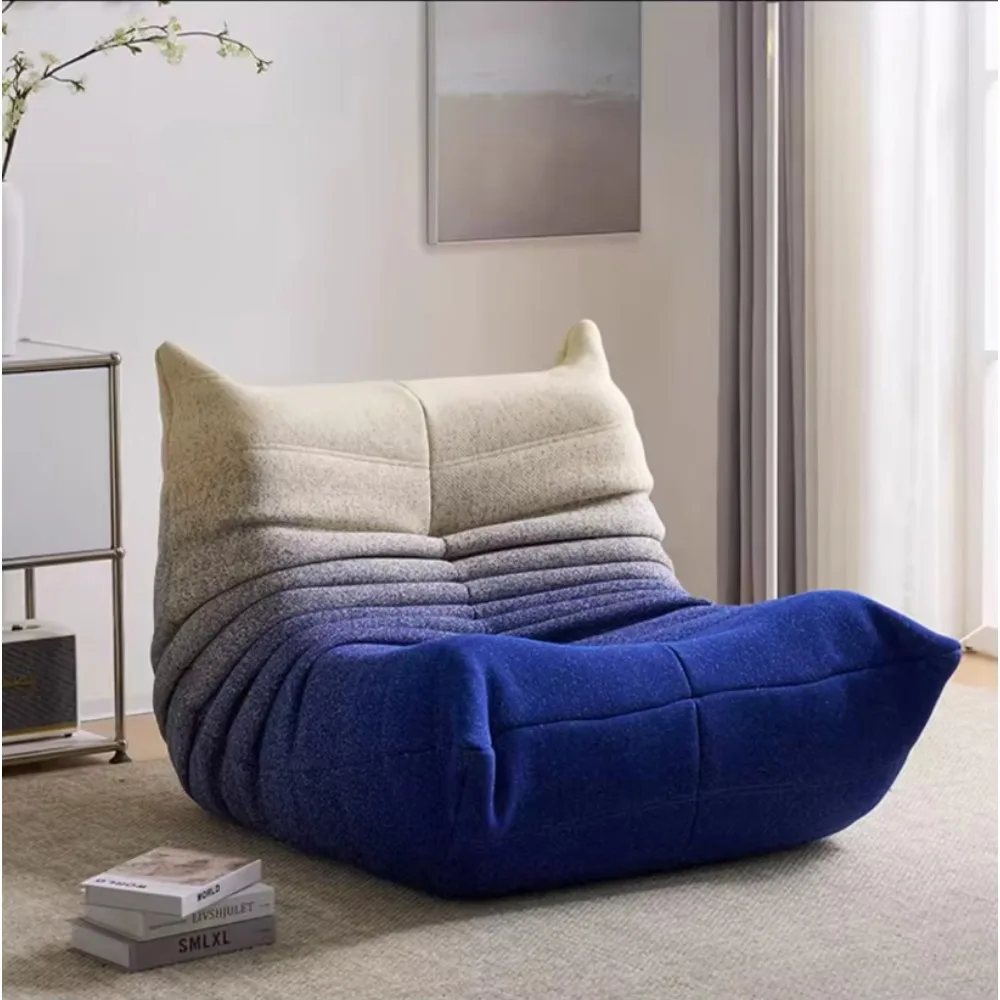 현대적인 창의적 디자인 빈백 소파 럭셔리 빈백 의자 침실용 패브릭 빈백 소파