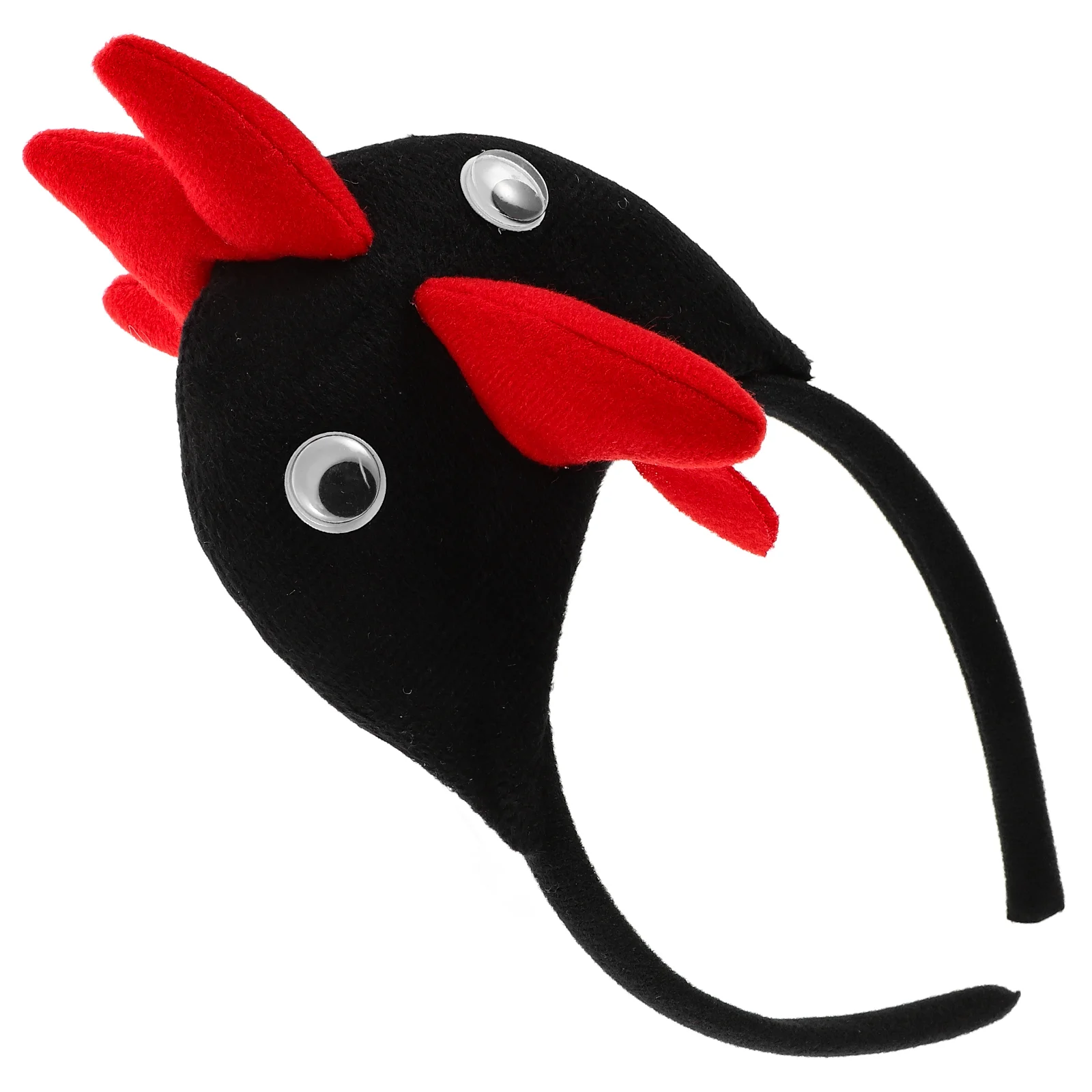 

3D Rooster Headband Dress up Festival Headwear Adult Chicken Party Supplies Cosplay Unique Hair Hairband for Women