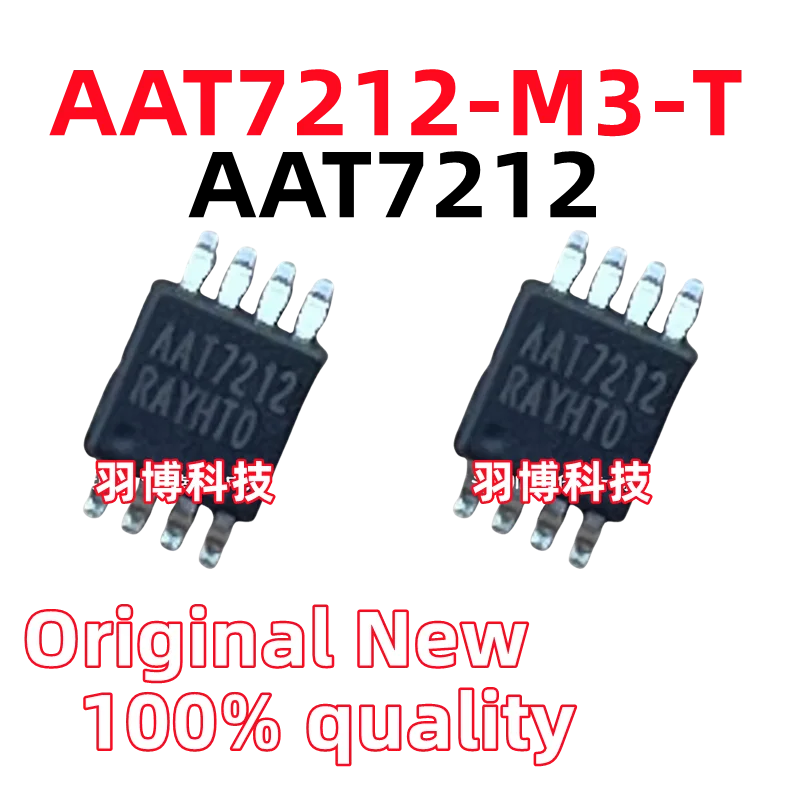 

(5-10piece)100% New AAT7212-M3-T AAT7212 msop-8 Chipset