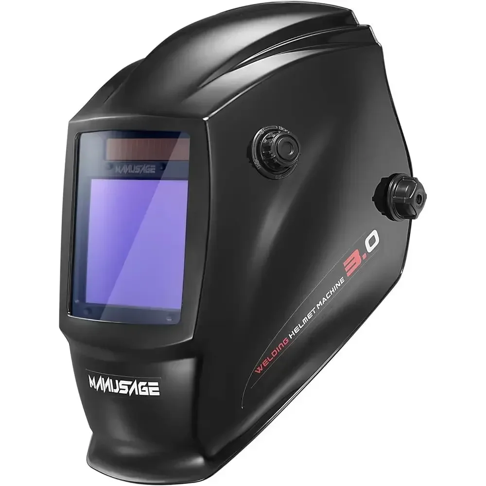 Auto Darkening Welding Helmet Lightweight Wide Shade 4/5-9/9-13 TIG MIG ARC Solar Battery Technology Full Vision Comfortable