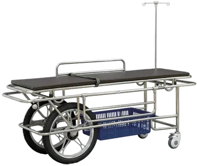 BTC-155 Manual Medical Examination  with Wheels Factory Wholesale Movable Hospital Bed